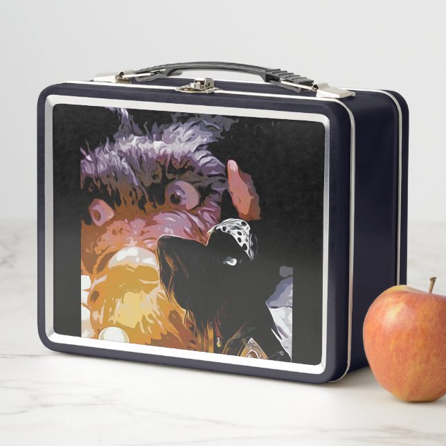 Lunch Box Style Vintage (En situation)