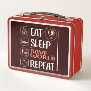 Lunch Box Super Géographie Enseignant économise un cadeau de