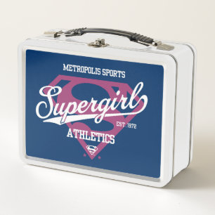Lunch Box Supergirl Metropolis Sports Athletics Graphic