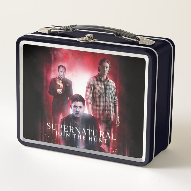 Lunch Box Supernatural Crowley, Dean et Sam (Devant)