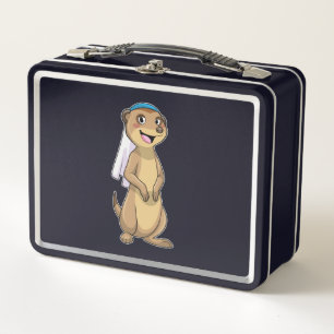 Lunch Box Suricate en mariée avec voile