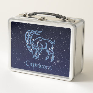 Lunch Box Symbole Capricorne Constellation et Zodiaque avec