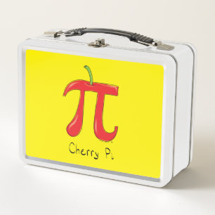 Lunch Box Symbole de cerise Pi de maths drôle