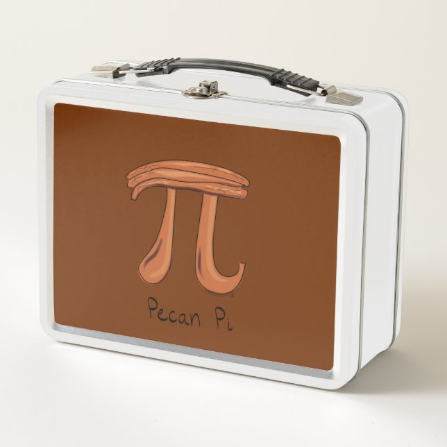 Lunch Box Symbole Pecan Pi Math Enseignant Cute Enfants (Devant)