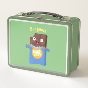 Lunch Box Sympa chocolat chocolat bonbon bar personnage de d