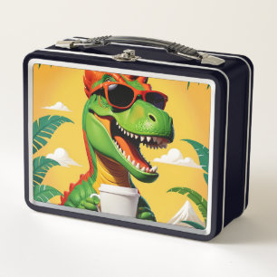 Lunch Box T-Rex Dinosaur Drôle