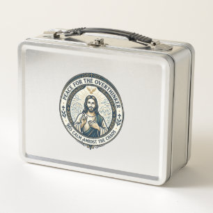 Lunch Box T-Shirt Affirmations de santé mentale Jésus Inspir