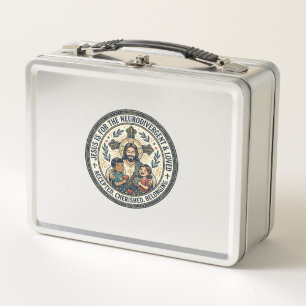 Lunch Box T-Shirt Encouragement Neurodivergent Jésus Inspira
