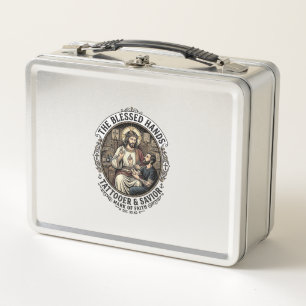 Lunch Box T-Shirt Studio de Tatouage d'Artiste Jésus Inspira