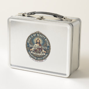 Lunch Box T-Shirt Technicien Ongles Jésus Artiste Ongles Ins