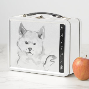 Lunch Box Tableau original 4 Chien chinois Année Anniversair