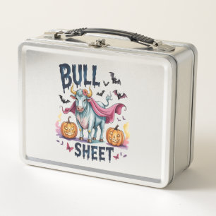 Lunch Box Taureau d'Halloween, Vache fantôme drôle