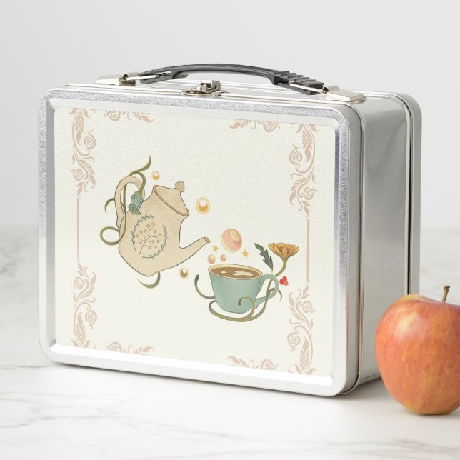 Lunch Box Tea Time Art, Graphisme (En situation)