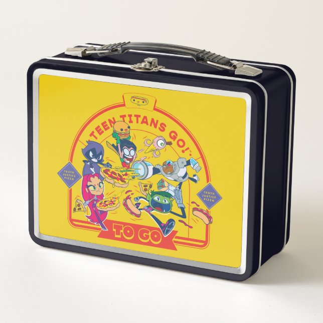Lunch Box Teen Titans Go ! Aller (Devant)