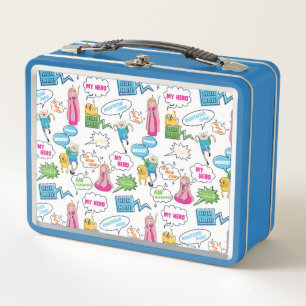 Lunch Box Temps d'aventure   Motif d'appel de caractères