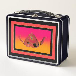 Lunch Box Théière décorative 