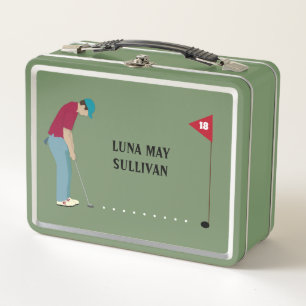 Lunch Box Thème de la balle de golf