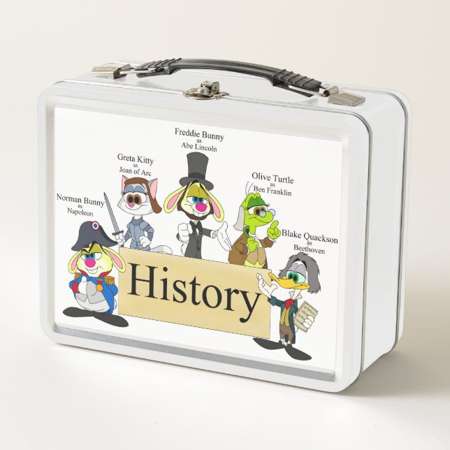 Lunch Box Thème Freddie History  (Devant)