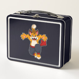 Lunch Box Tiger dans les arts martiaux Karate
