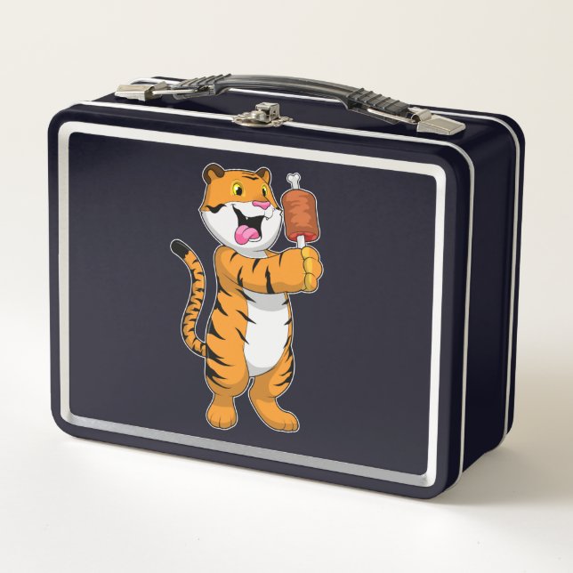 Lunch Box Tigre avec viande (Devant)