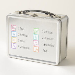 Lunch Box Tons de l'échelle Solfeggio Blocs musicaux pour bé