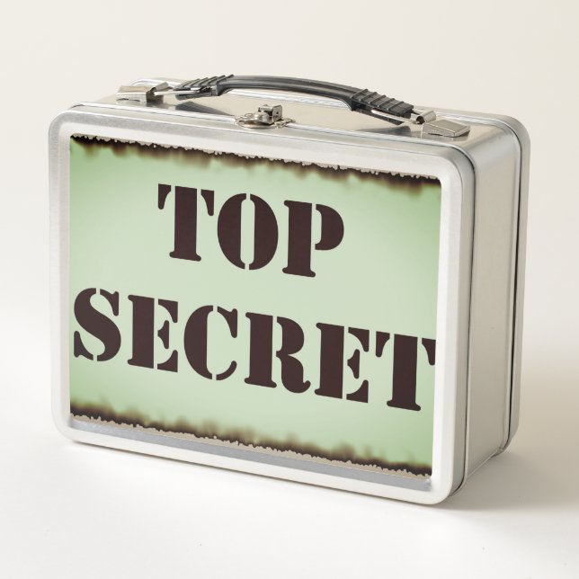 Lunch Box Top Secret  (Devant)