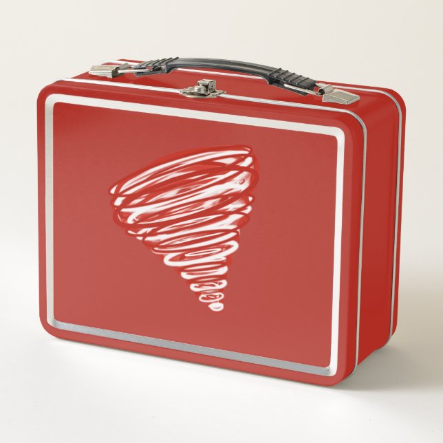Lunch Box Tornade rouge (Devant)
