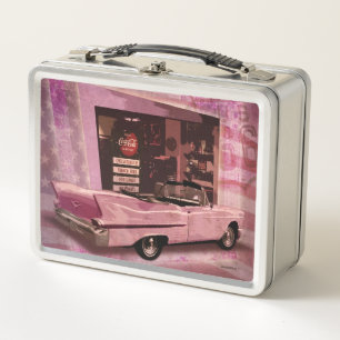 Lunch Box Tous les collages les années 50 américains 