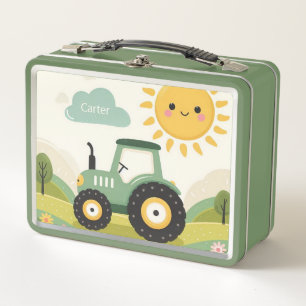 Lunch Box Tracteur/exploitation agricole personnalisé