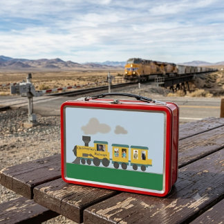 Lunch Box Train personnalisable