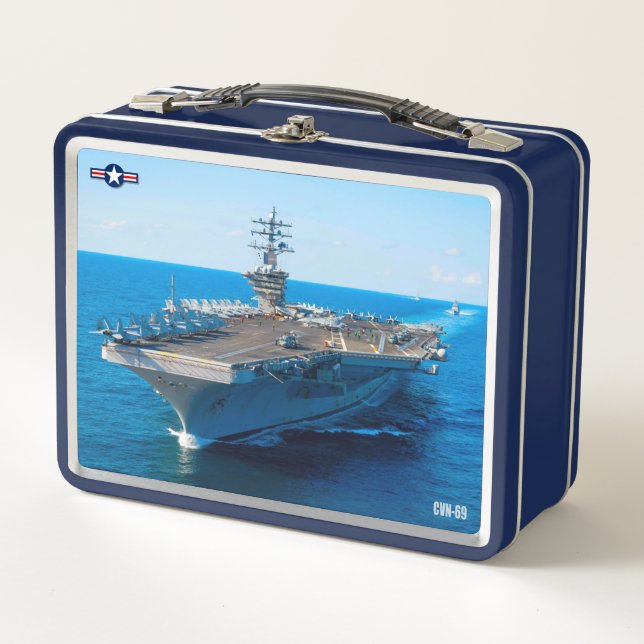 LUNCH BOX TRANSPORTEUR D'AÉRONEF AMÉRICAIN (Devant)