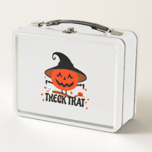 Lunch Box Treck Trat Citrouille Sourire