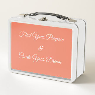 Lunch Box Trouver votre but Créer votre rêve