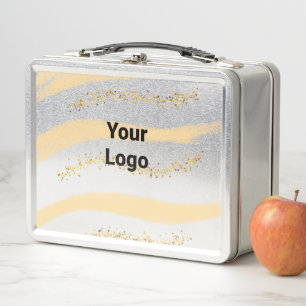 Lunch Box Un logo personnalisé simple et élégant ici compagn