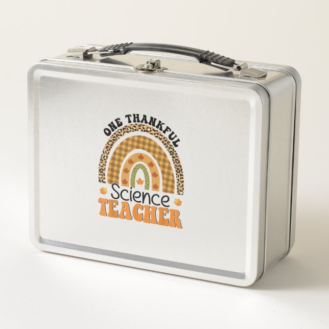 Lunch Box Un professeur de sciences remerciant Super Thanksg (Devant)