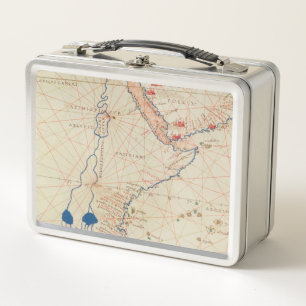 Lunch Box Une partie de l'atlas de l'Afrique du monde