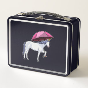 Lunch Box Unicorn avec Umbrella