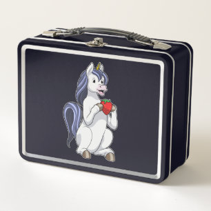 Lunch Box Unicorne aux fruits de fraise