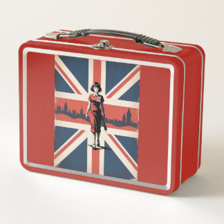 Lunch Box Union du drapeau britannique vallon england