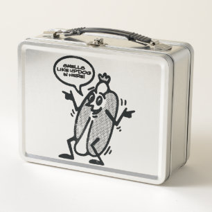 Lunch Box Updog Puny Hotdog Ado humoristique pour enfants