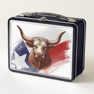 Lunch Box Vache longhorne du Texas