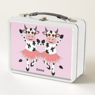 Lunch Box Vaches dansantes mignonnes et amusantes