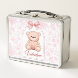 Lunch Box Valentina | Conception personnalisée d'ours en pel