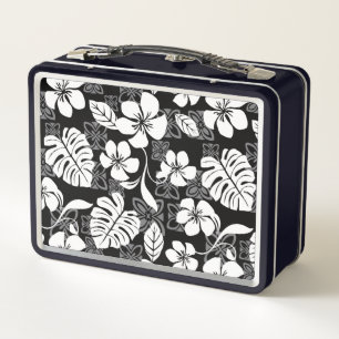 LUNCH BOX VENDREDI ALOHA (NOIR & GRIS)