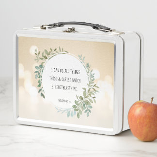 Lunch Box verset biblique, Philippiens 4:13