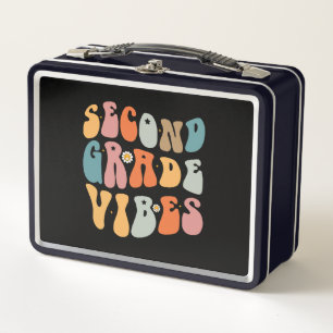 Lunch Box Vibes De Deuxième Année Retour À L'École Super