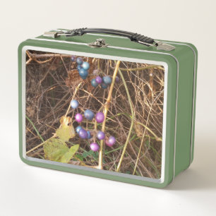 Lunch Box Vigne de baie en porcelaine sauvage dans la boîte