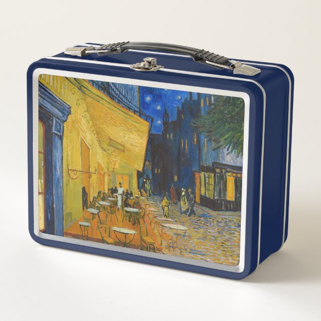 Lunch Box Vincent van Gogh - Café Terrasse en soirée (Devant)