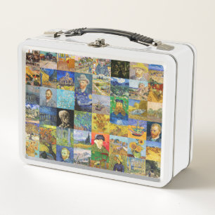Lunch Box Vincent van Gogh - chefs-d'oeuvre Mosaic Patchwork