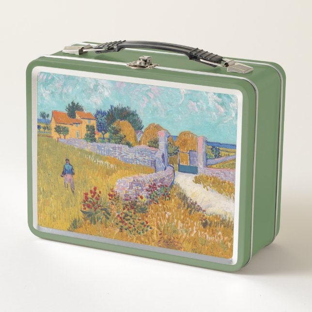 Lunch Box Vincent van Gogh - Ferme en Provence (Devant)